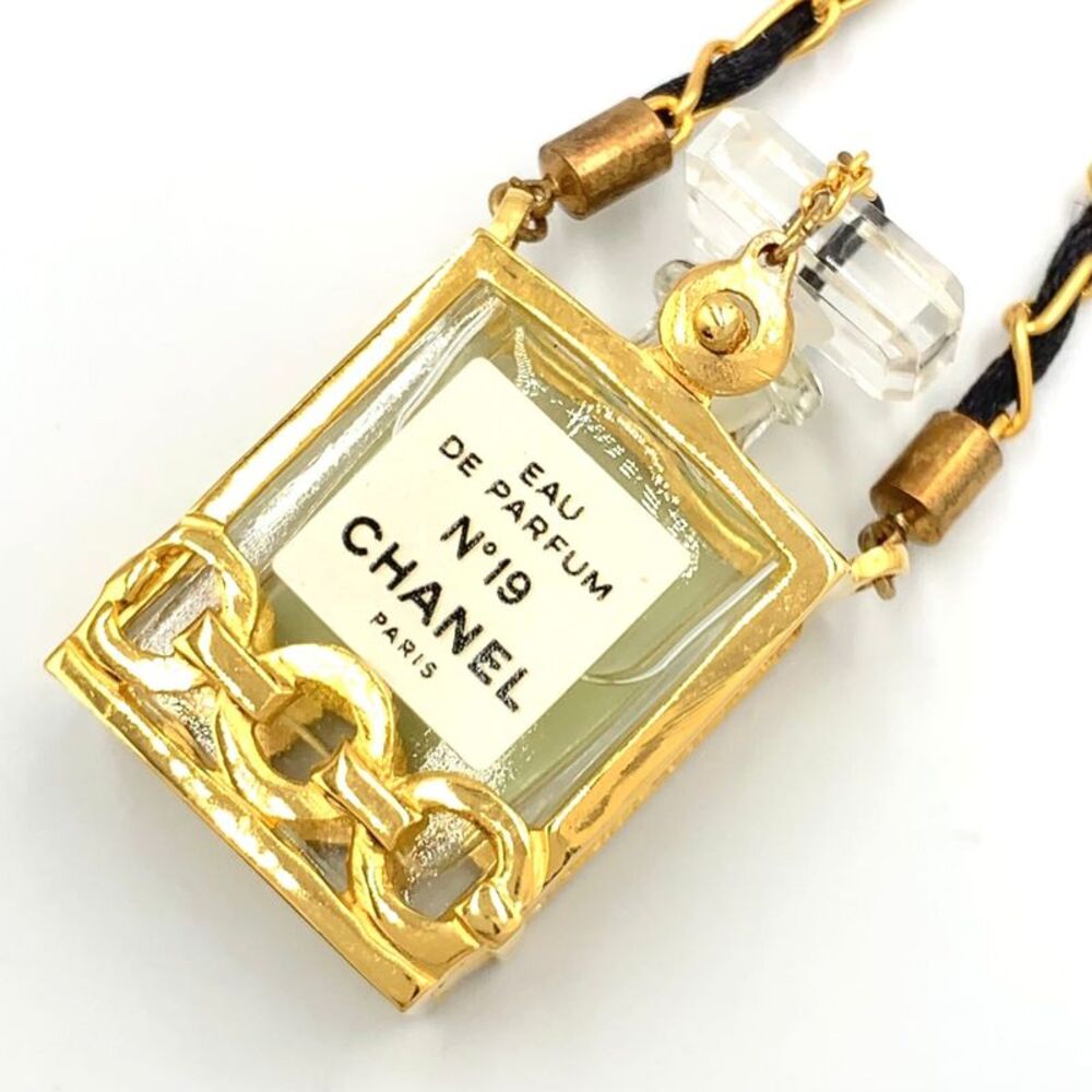 Chanel No.19 Perfume Bottle Chain Necklace